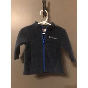 Columbia boys size 6-12 months fleece coat jacket baby